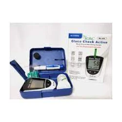 Gluco Check Active Blood Glucose Meter Test Monitoring System With Free 10 Test Strips