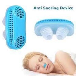 2 In 1 Anti Snoring and Air Purifier Silicone Snore Nose Clip Vents