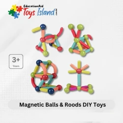 Magnetic Balls & Rods DIY Toy