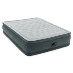Intex Deluxe Double Air Bed with Built-in Air Pump