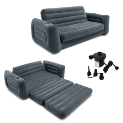 Intex Sofa Cum Bed 80 x 91 x 26 Inch with Air Pump
