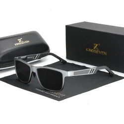 KINGSEVEN Men's Square Sunglasses KS99 - Stylish and Versatile Eyewear for Men