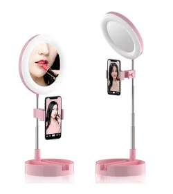 Live Makeup Multipurpose Ring Lamp With Mobile Stand ( Beauty Lighting Tool )