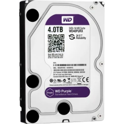 Western Digital 4TB Purple Surveillance HDD | High-Capacity Hard Disk Drive for Reliable Surveillance Storage | ওয়েস্টার্ন ডিজিটাল 4TB পারপোজ সার্ভিলেন্স হার্ড ডিস্ক ড্রাইভ