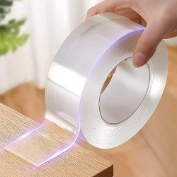 Transparent 3M Double Sided Tape  Strong Reusable Waterproof Adhesive for Various Applications Nano Tape