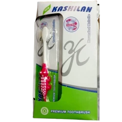কাশিলান ক্রোকোডাইল বেবি টুথব্রাশ ১২ পিস | Kashilan Crocodile Super Soft Microfiber Premium Baby ToothBrush 12 pcs
