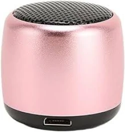 Small Wireless Speaker for Phone and Tablet - Hands-Free Calling  Heavy Subwoofer  Automatic Pairing Pink color