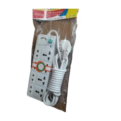 Horse Power Super 2020 4 points Multiplug 5 Meter cord - White