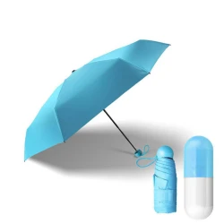 মিনি ক্যাপসুল ছাতা | Mini Capsule Umbrella - Compact and Portable Umbrella for Travel