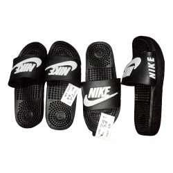 Nike Black Flip Flop Slide Sandals | Comfortable Men's Footwear | নাইক স্লিপারস 741 12pcs