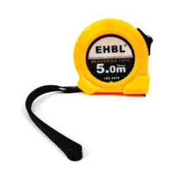 EHBL Measuring Tape Yellow 5 Meter or 16 Feet - 12 pcs