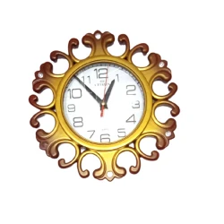 Citizen Wall Clock in Golden Brown - Timeless Elegance for Any Room