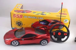 558 Rechargeable 3D Model Remote Control Car Toy For Kids