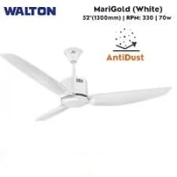 Walton Ceiling Fan Super Saver Marigold 52" White