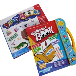 Musical English Educational Phonetic Learning Intelligence Book for 3 + Year Kids