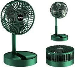 Super Rechargeable and Portable Mini Fan - Foldable ,  Extendable and Hanging Fan
