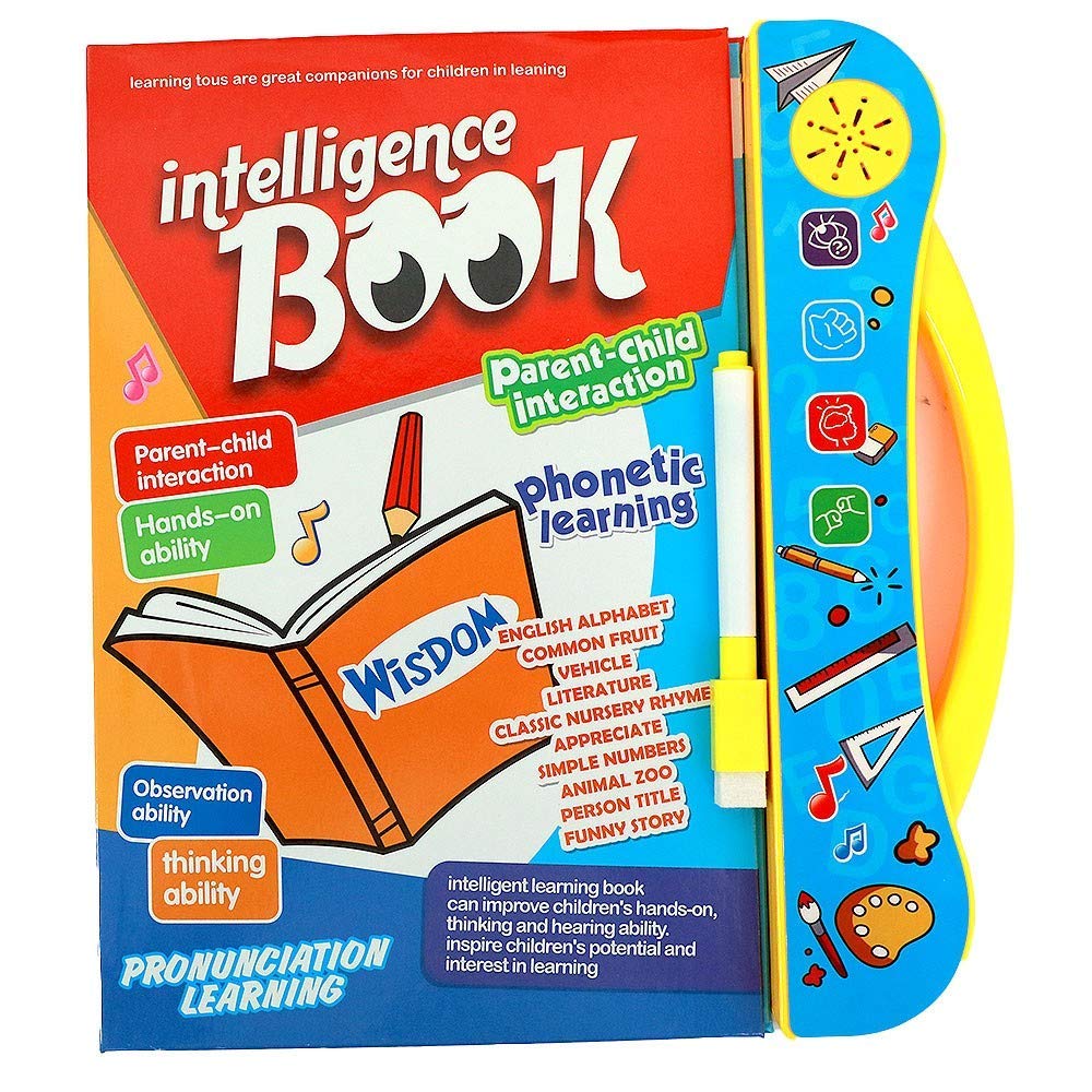 Kid's Intelligence Interactive Children Musical English Educational Phonetic Learning Book