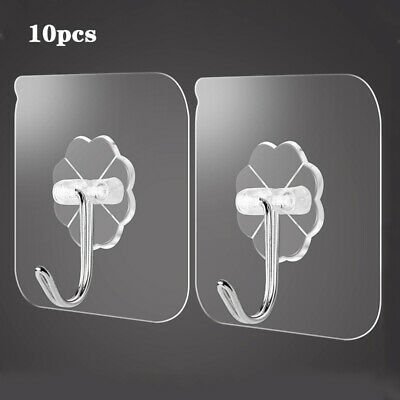 High quality strong adhesive wall hook -10p