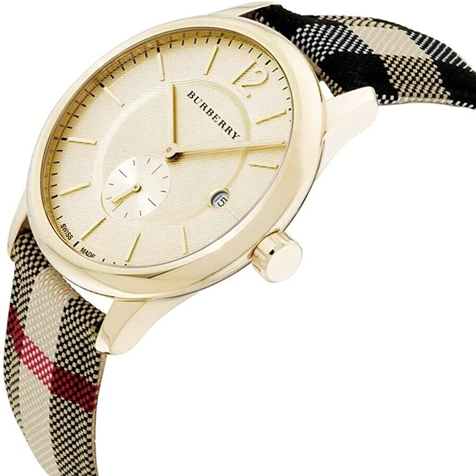 Burberry The Classic Horseferry Check Watch Mens