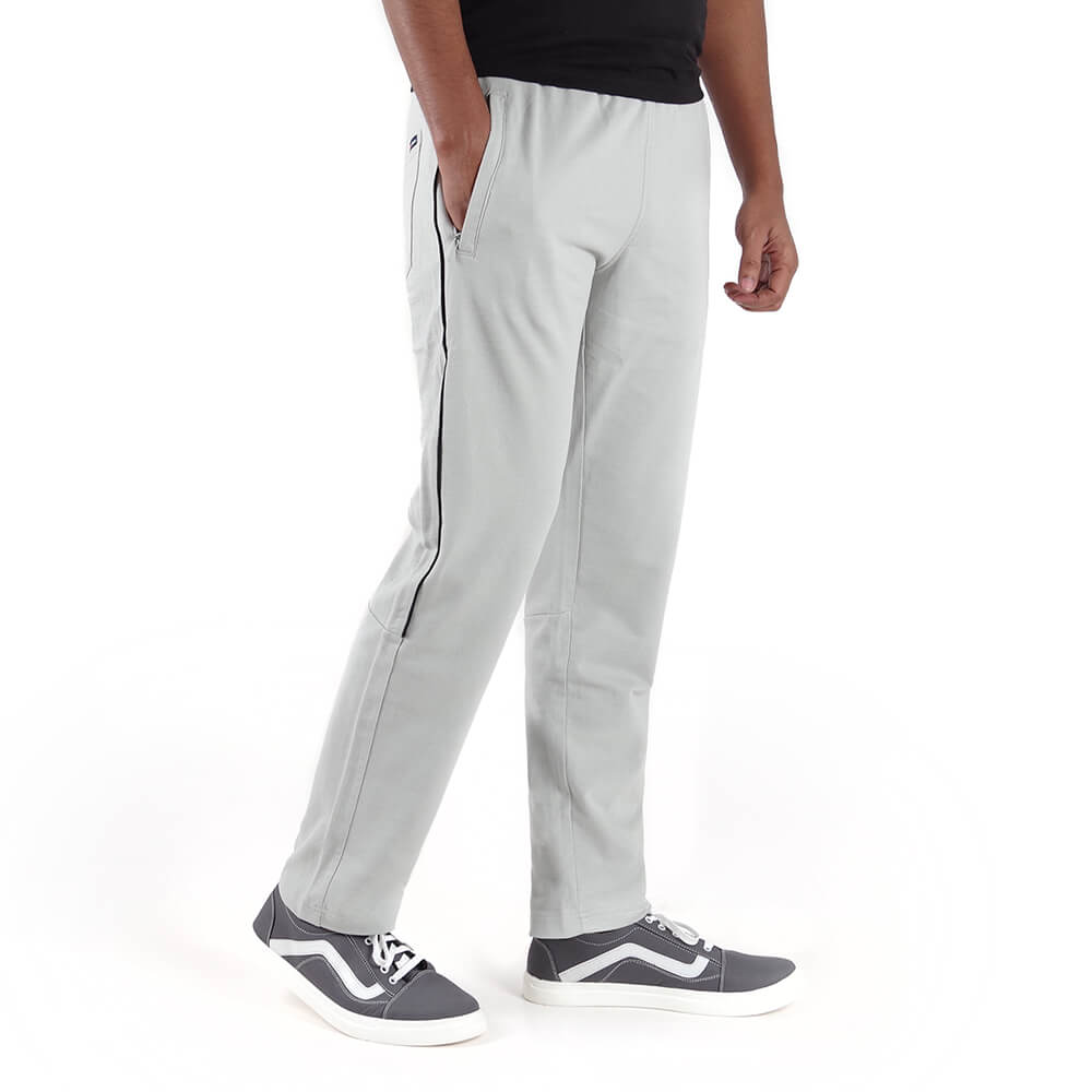 Grey Joggers Single Stripe