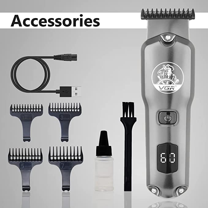 VGR V-927 Professional Rechargeable Hair Trimmer Runtime