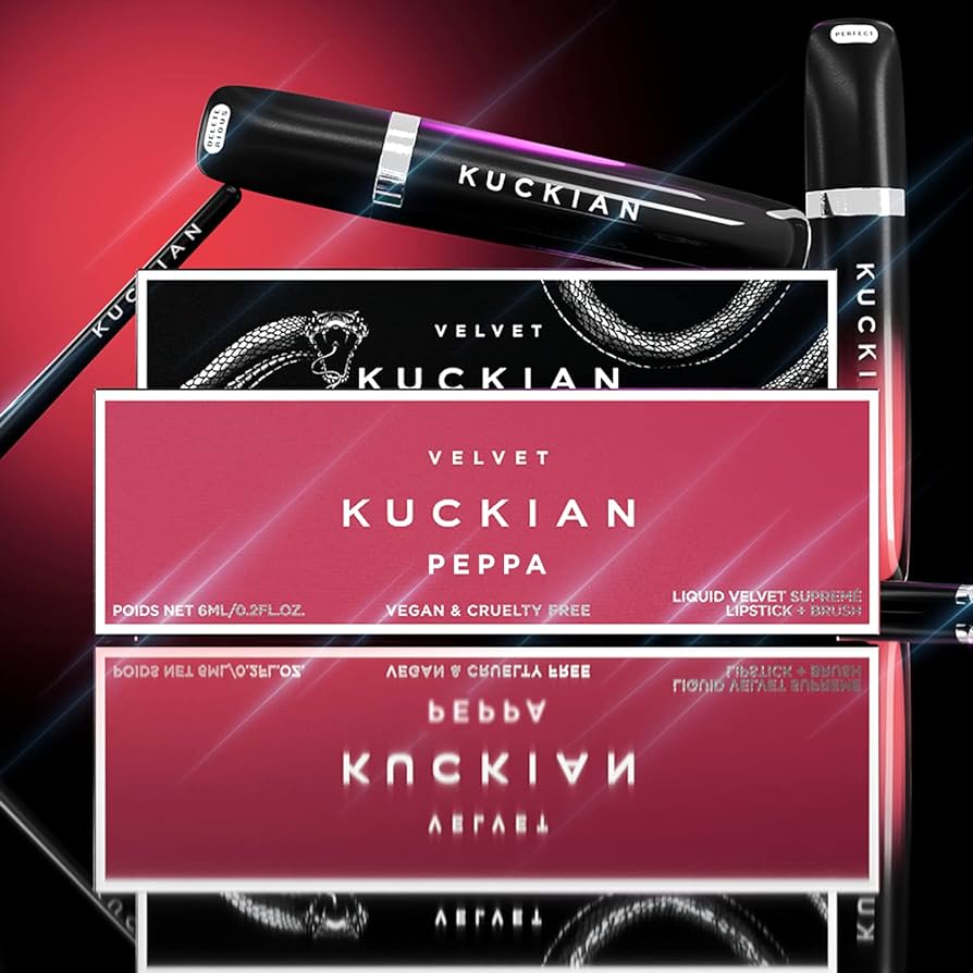 PEPPA - Rich Spring Pink Lipstick - Liquid Velvet Supreme by Kuckian