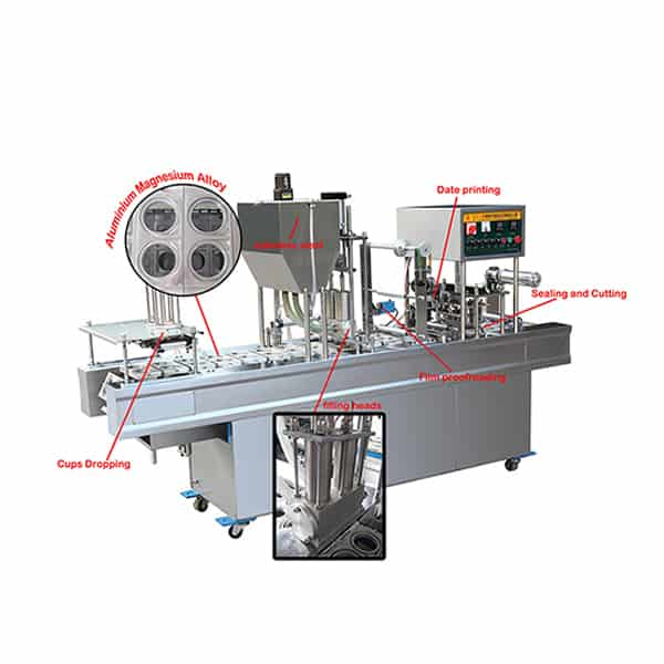 Automatic cup Liquid Filling, Sealing & Packing Machine - অটোমেটিক লিকুইড (তেল, দুধ, পানি, সস্) সিলিং এবং প্যাকেজিং মেশিন