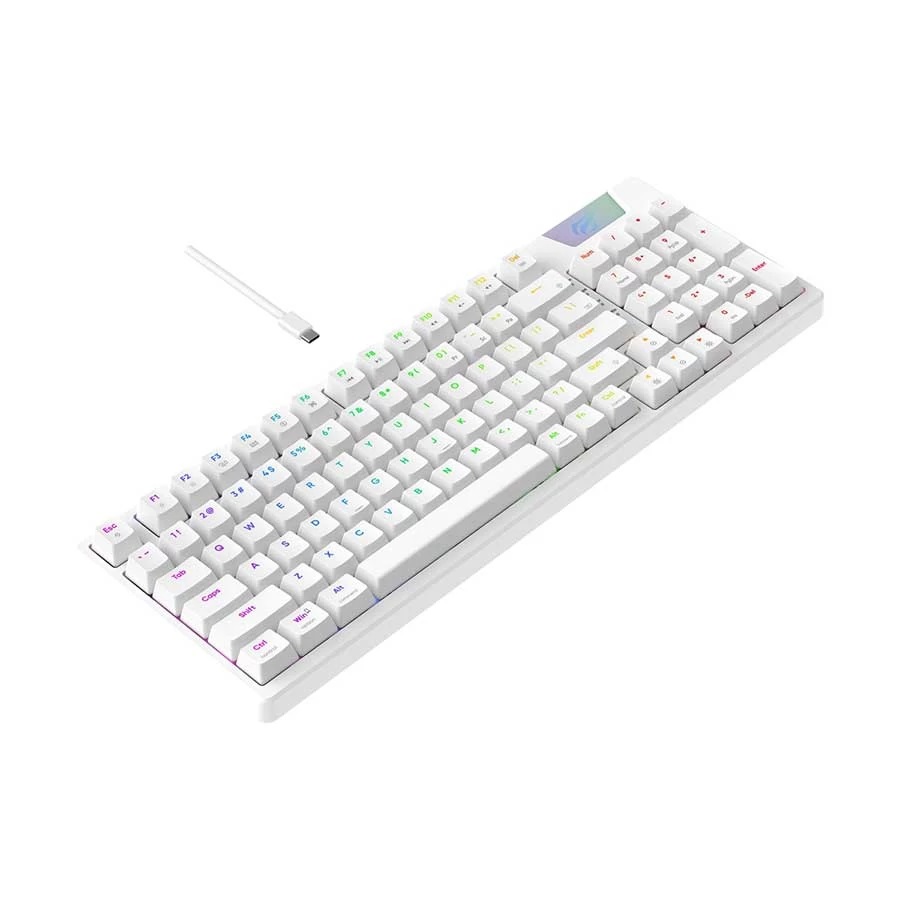 HAVIT KB885L GAMENOTE USB to Type-C Multi-Function RGB Backlit Mechanical Keyboard