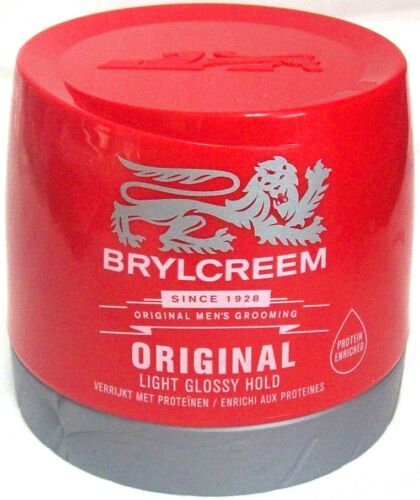 BRYLCREEM ORIGINAL LIGHT GLOSSY HAIR STYLING CREAM