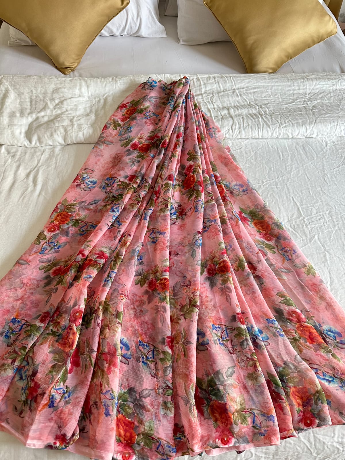 Original Indian Chiffon sharee