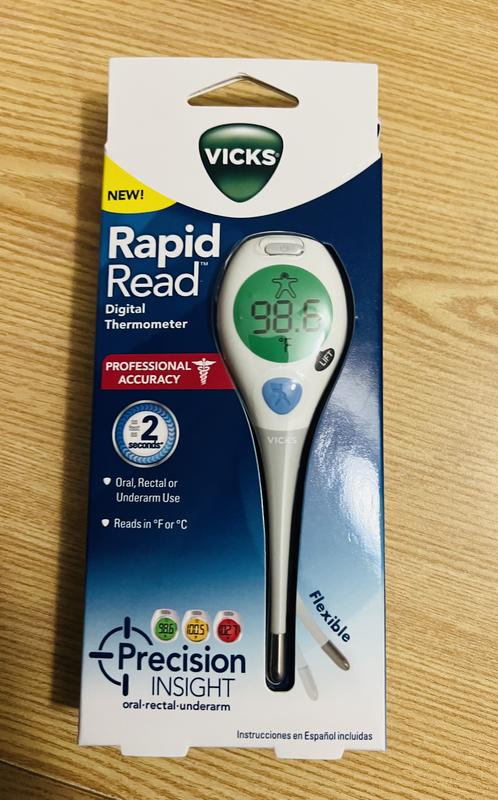 Vicks Rapid Read 2 Second Digital Thermometer