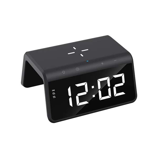 HAVIT W320 WIRELESS CHARGER WITH ALARM CLOCK AND AMBIENT LIGHT