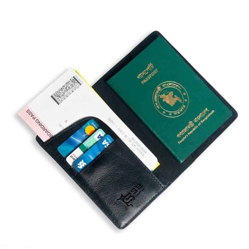 Passport Black Cover Holder SB-PH17