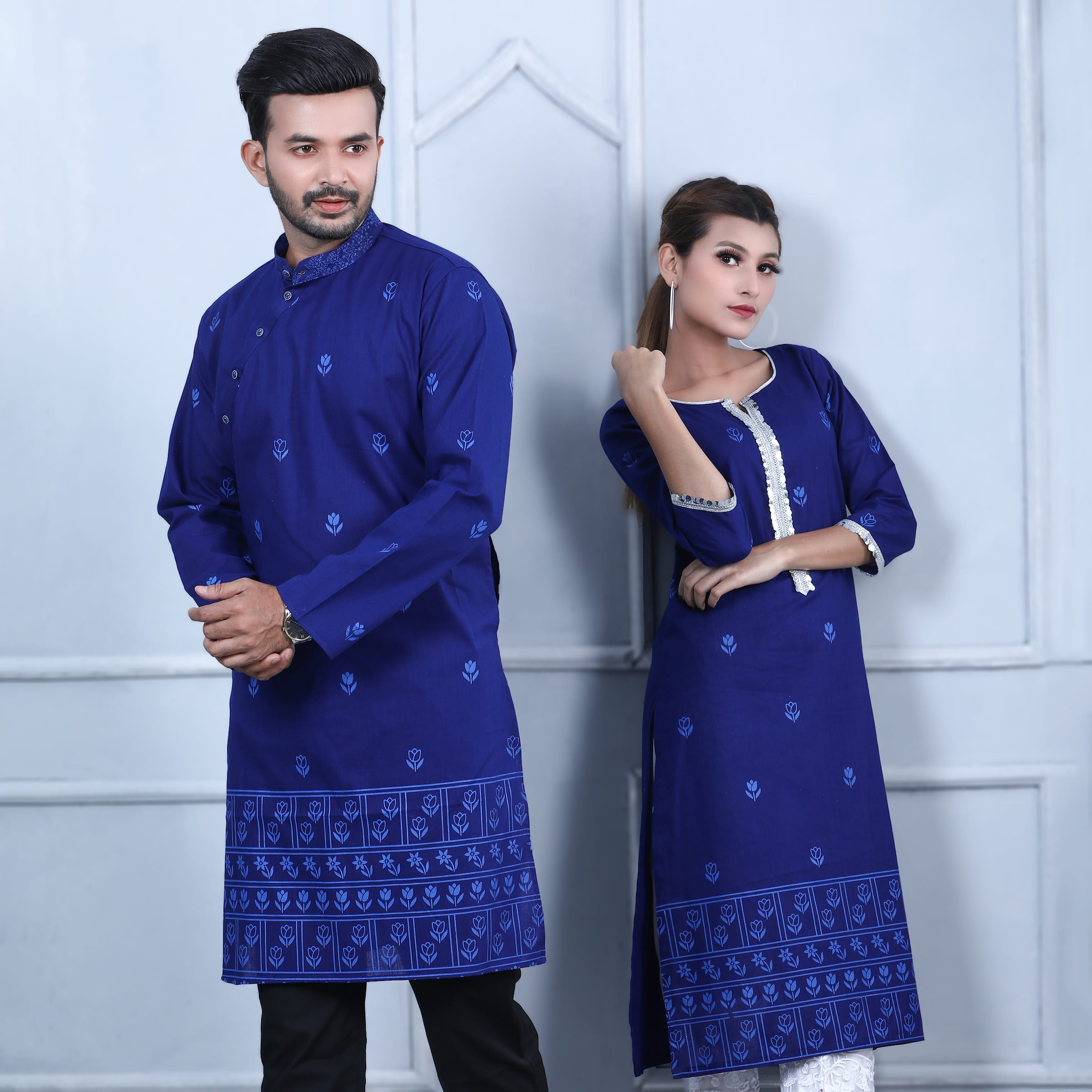 Couple Matching Panjabi & Kameez