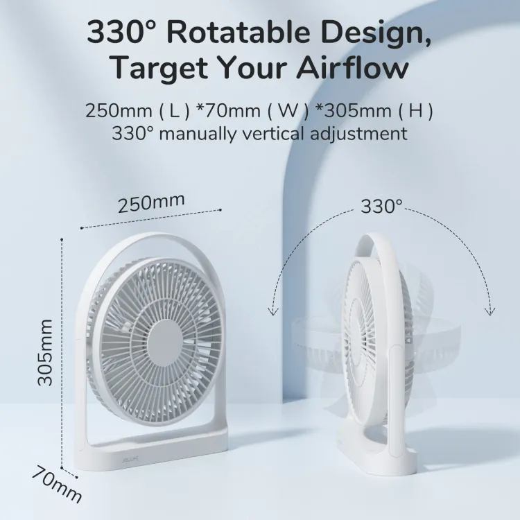 JISULIFE FA27 Portable Multi-functional Family Cooling Fan