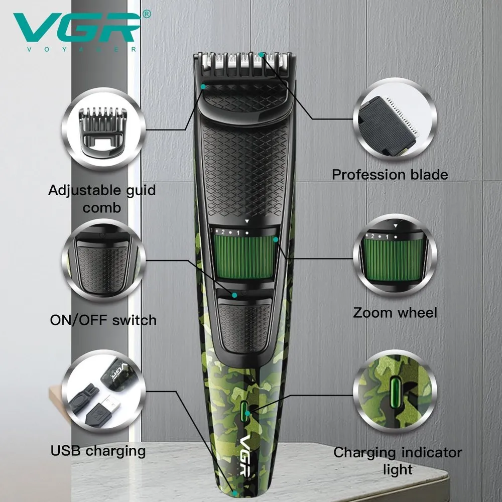 VGR V-053 Professional Hair Clipper or Trimmer for Men