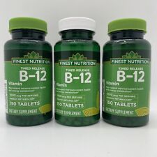 Finest Nutrition Timed Release Vitamin B-12 1000mcg