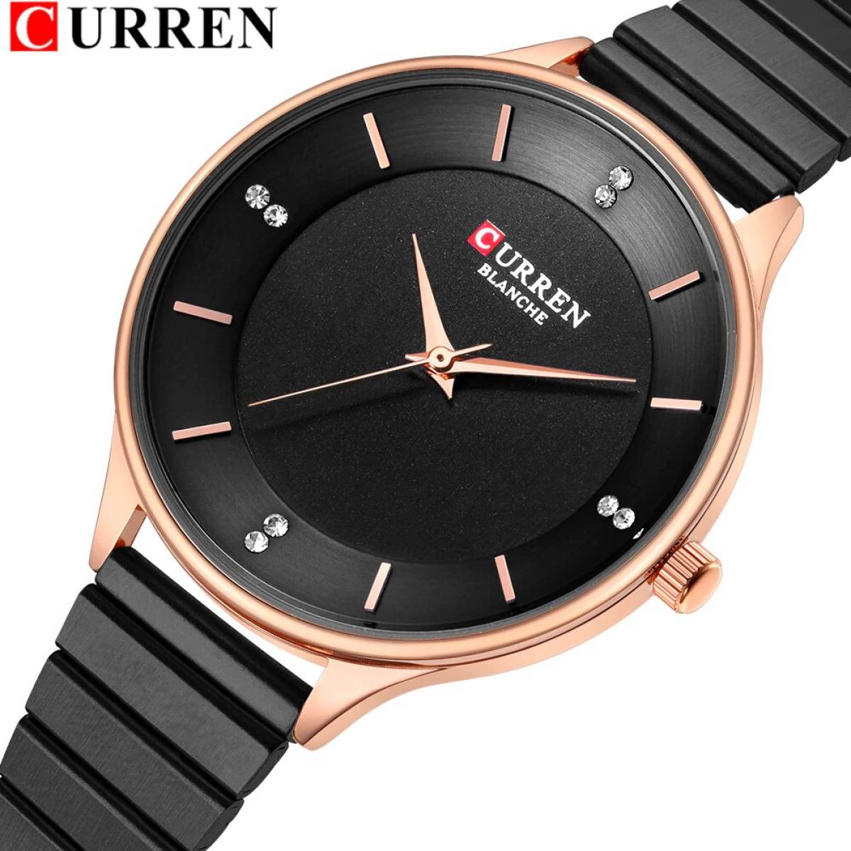 Curren 9041 New Quartz Stainless Steel Wrist Watch