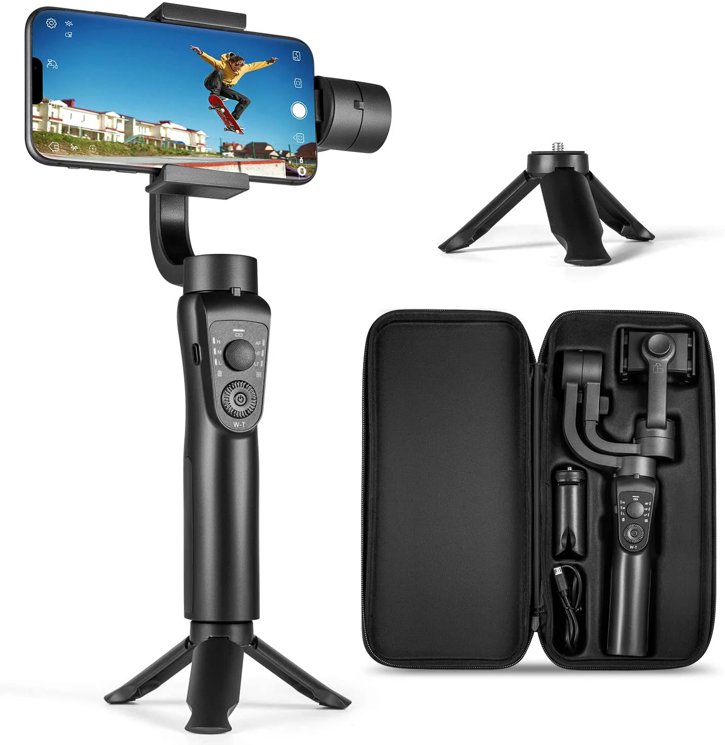 3-Axis Gimbal Stabilizer for Smartphones