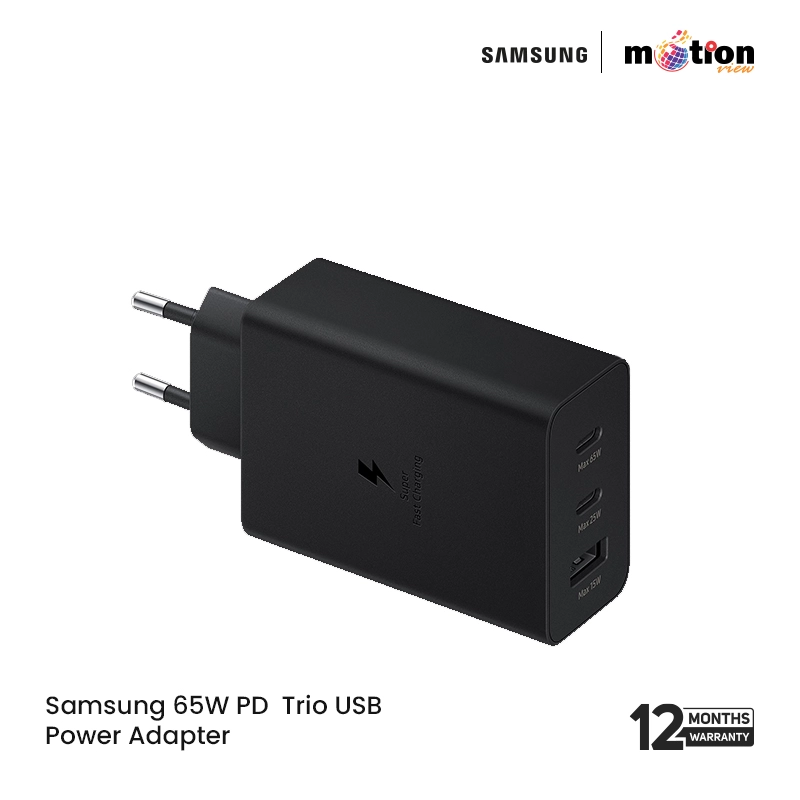 Samsung 65W Trio PD Power Adapter(T6530)