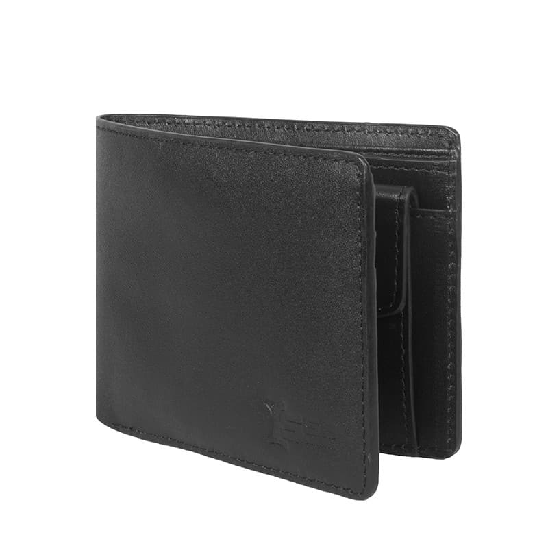 Black Classic Leather Wallet SB-W166