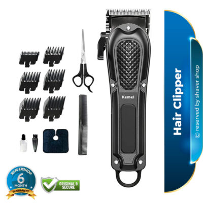Kemei KM-1071 USB Rechargeable Hair Clipper and Beard Trimmer for Men