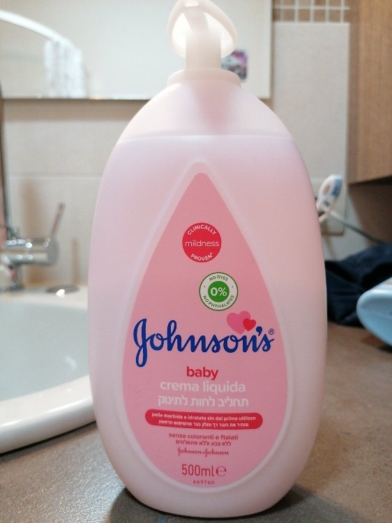 Johnsons Baby Crema Liquida - 500ml