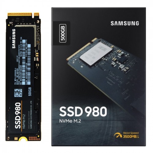 Samsung 980 500GB PCIe 3.0 M.2 NVMe SSD | High-Performance Solid State Drive for Fast Data Transfer স্যামসাং 980 500GB PCIe 3.0 M.2 NVMe SSD | সলিড স্টেট ড্রাইভ
