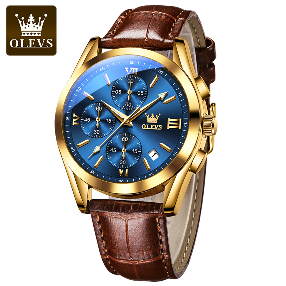 OLEVS 2872 Waterproof Quartz Fashion Watch for Men