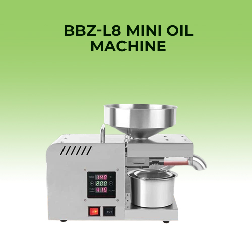 BBZ-L8 Mini Oil Machine- Powerful & Efficient Mini Heavy Duty Oil Machine for Home & Small Business | বিবিজেড এলেট মিনি তেল মেশিন