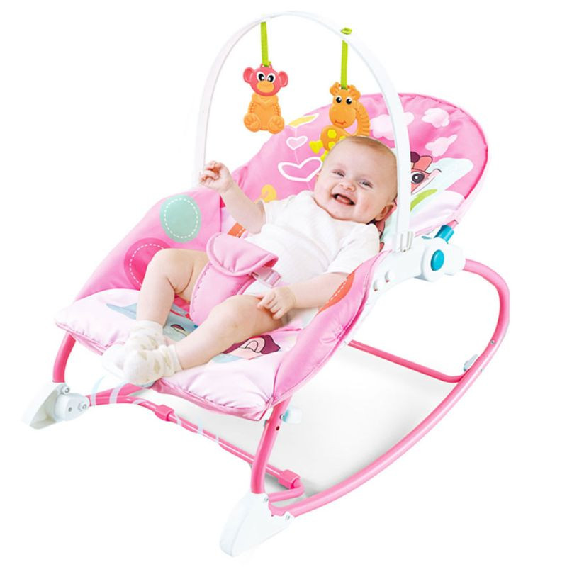 Newborn to toddler musical vibrate baby rocking chair