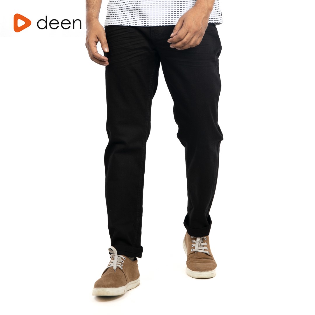 Black Jeans Pant - Regular Fit