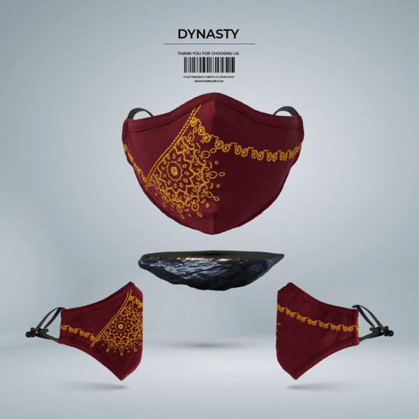 Premium Cotton Face Mask- Dynasty
