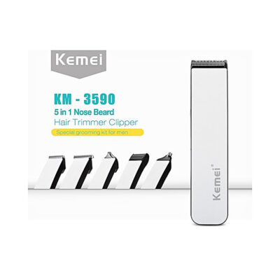 Kemei KM-3590 5 In 1 Multi-Function Hair Clipper And Trimmer